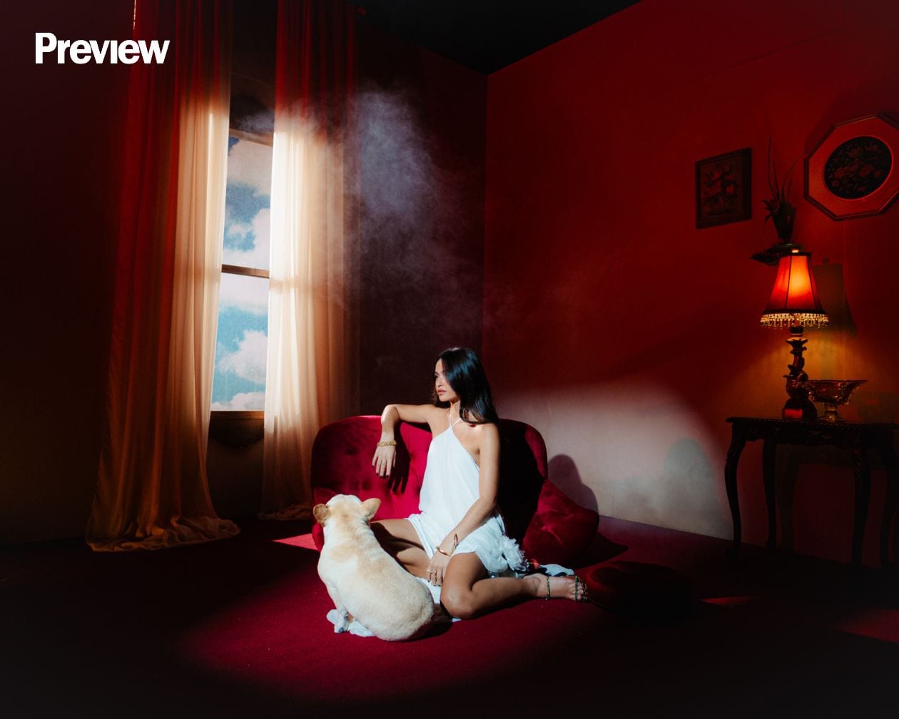 Rocio Zobel Preview December 2025 cover behind the scenes
